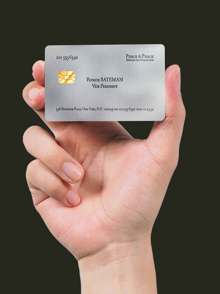 Patrick Bateman Card (Holographic) product image (2)