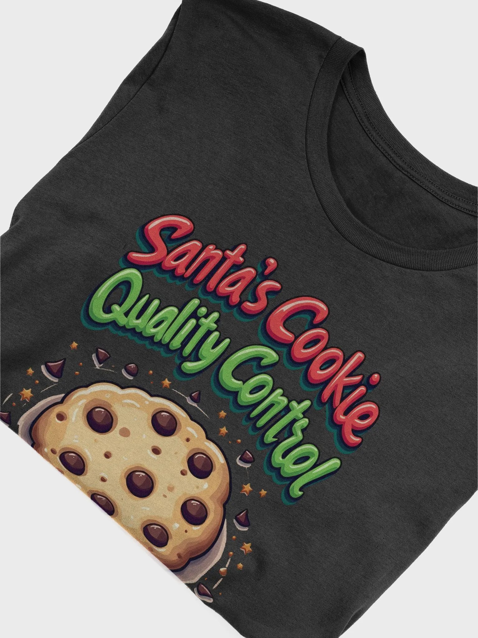 Santa's Cookie Quality Control T-Shirt product image (6)