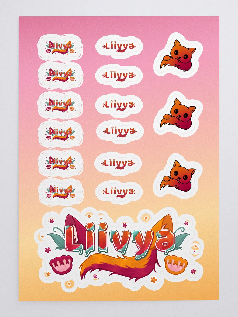 Sticker Set 1.5: Liivya Propaganda Set product image (3)