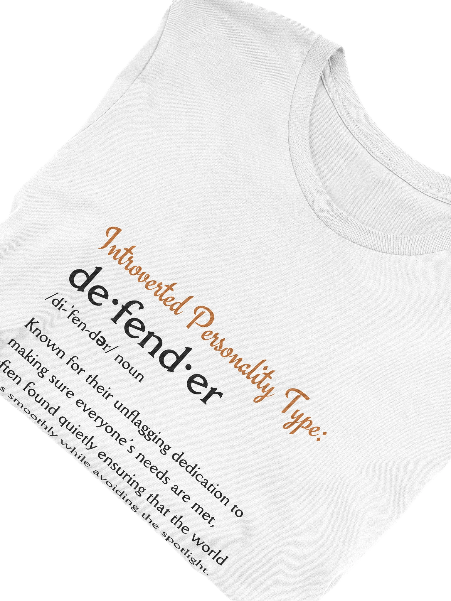 Defender Introverted Personality Type T-Shirt product image (6)
