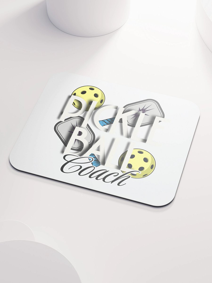 Pickleball Coach Reflective Classic Mouse Pad product image (3)
