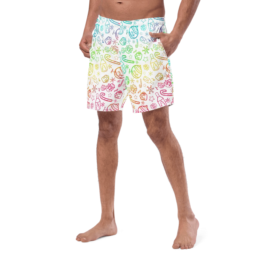 Limited Edition Christmas Rainbow Swim Shorts product image (7)