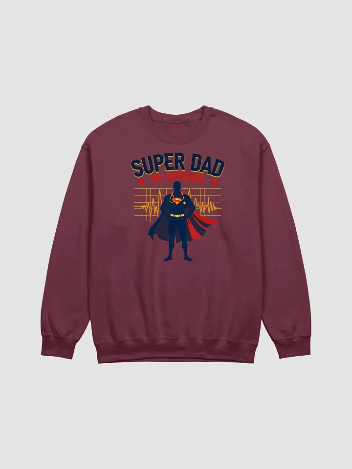 Super Dad in Scrubs Crewneck Sweatshirt product image (3)