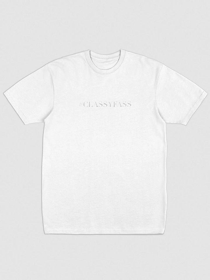 CLASSY FASS - White T-Shirt product image (1)