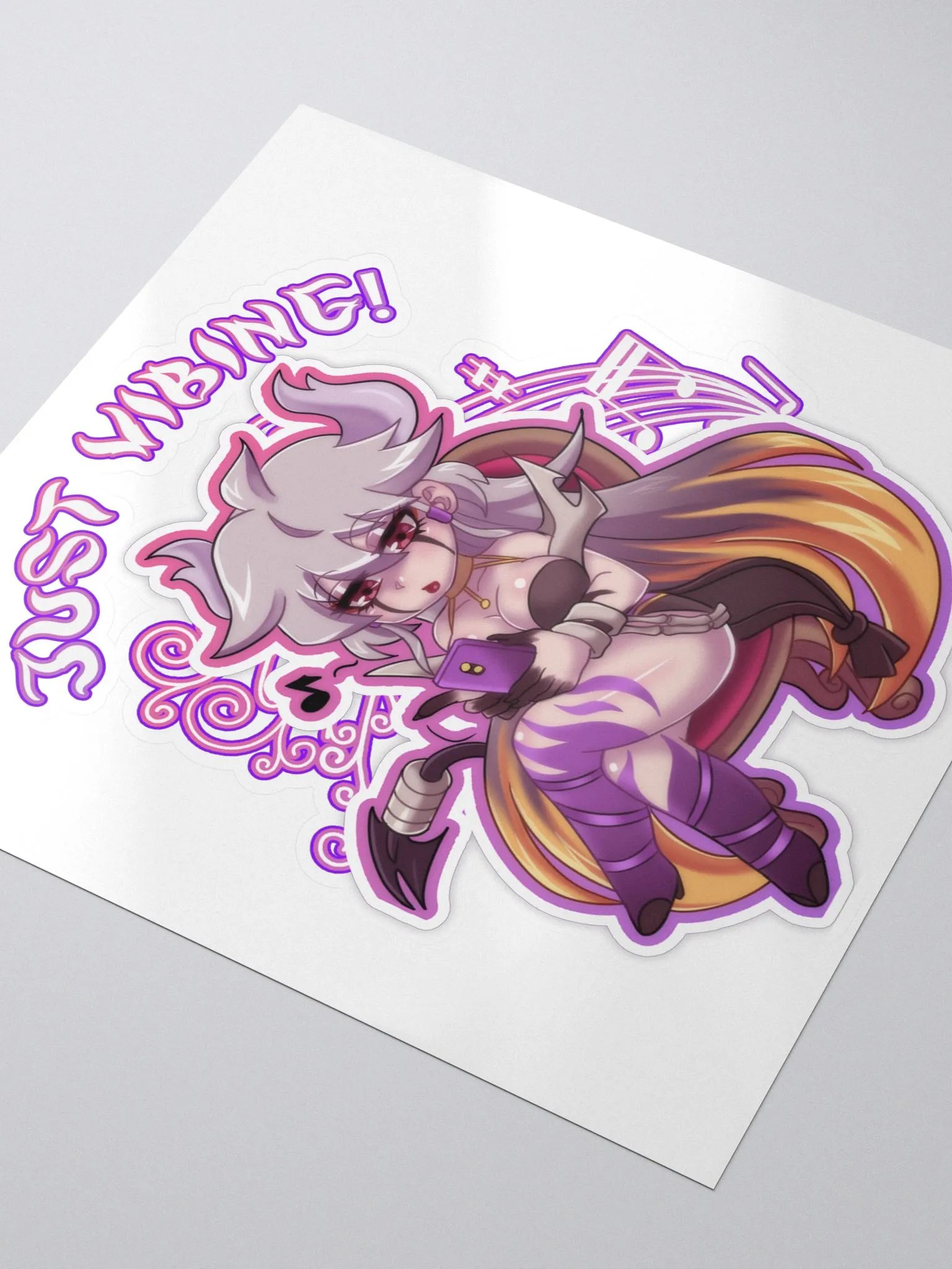 Just Vibing Sticker product image (3)
