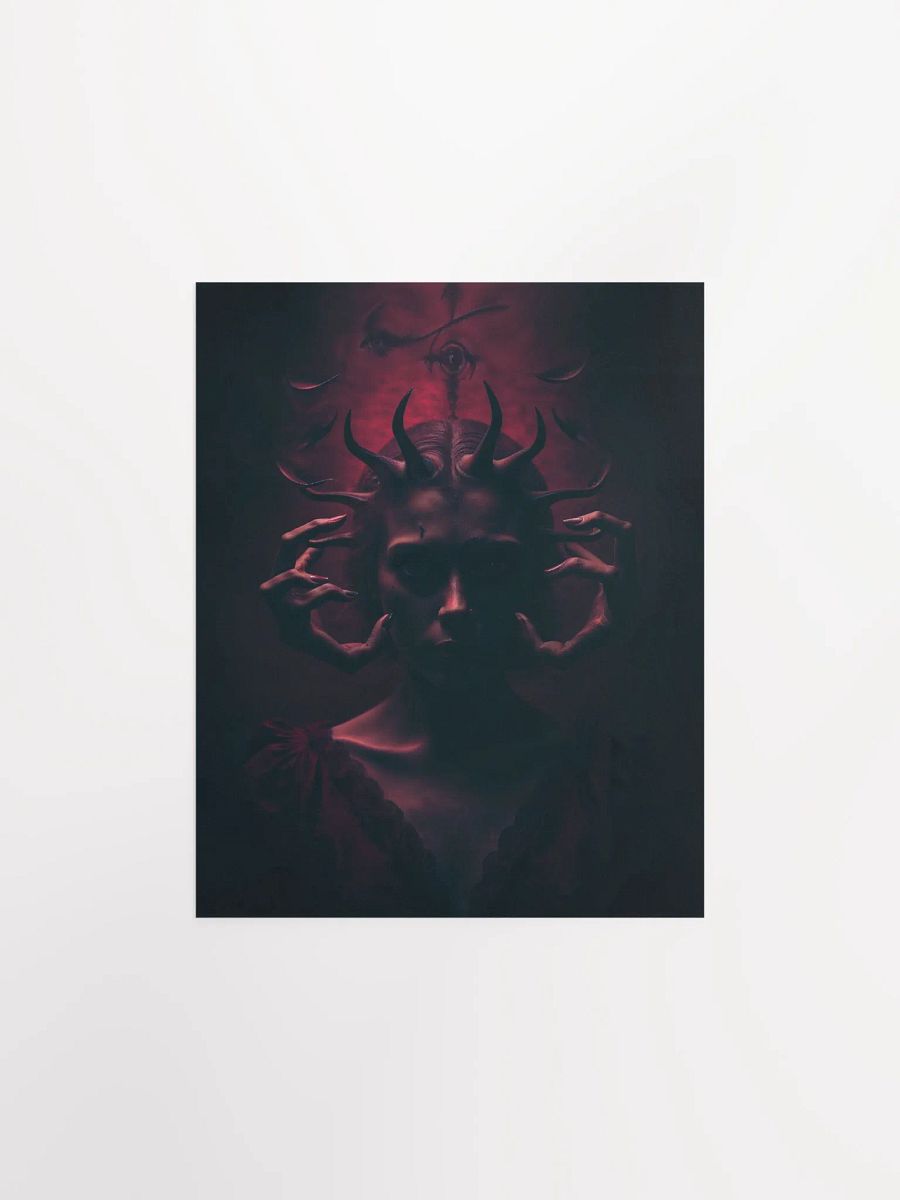 Shadowed Horns Matte Poster product image (2)