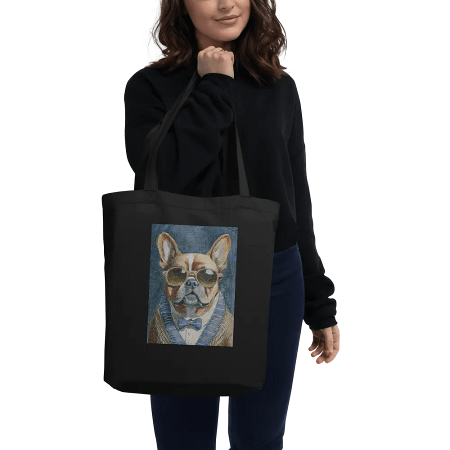 French Bulldog Sunglasses Painting - dogPXL Artistic series Eco Tote product image (3)