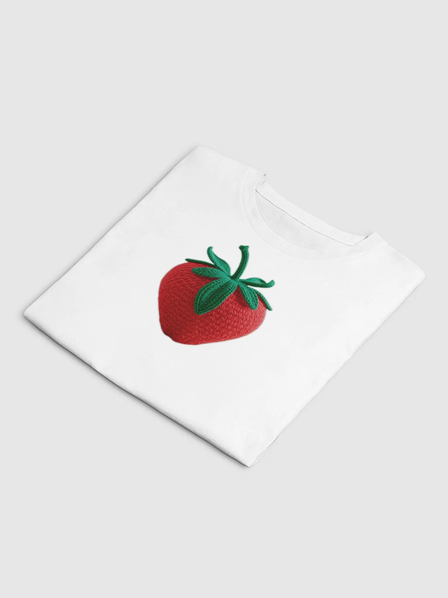 CozyAvocado Women's Premium Strawberry Crop Top #7 product image (4)