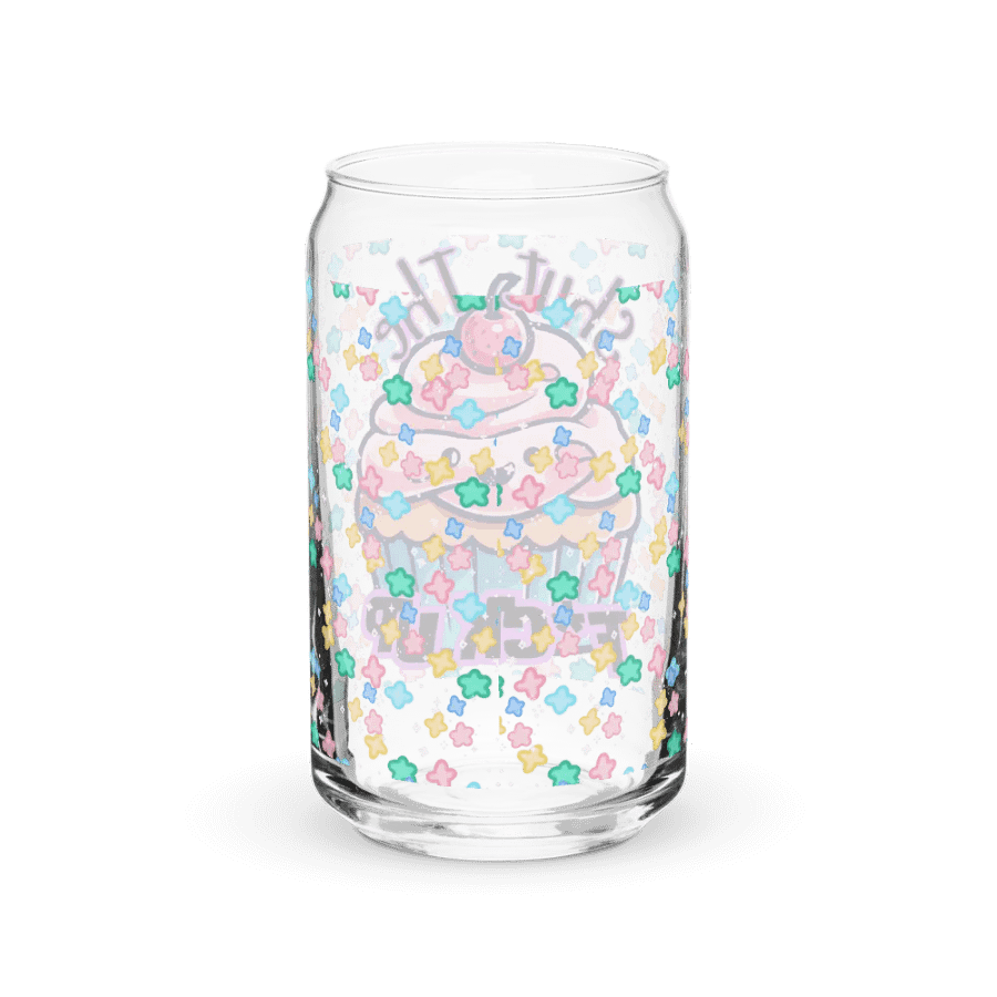 Sassy Cupcake Can Glass product image (38)