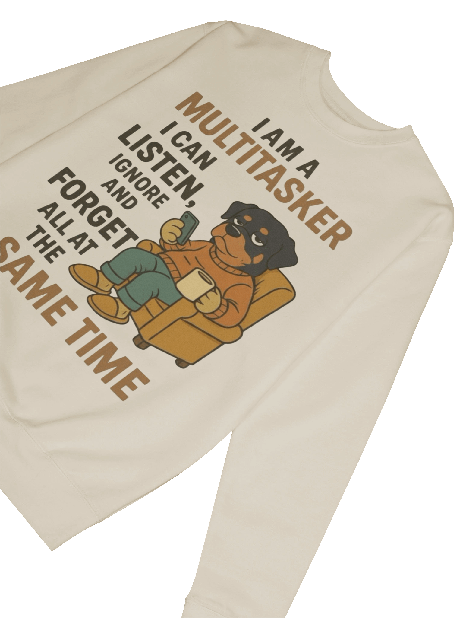 Multitasking Rottweiler Sweatshirt product image (6)