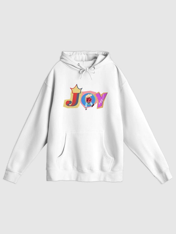 JOY Full Color White Hoodie product image (1)