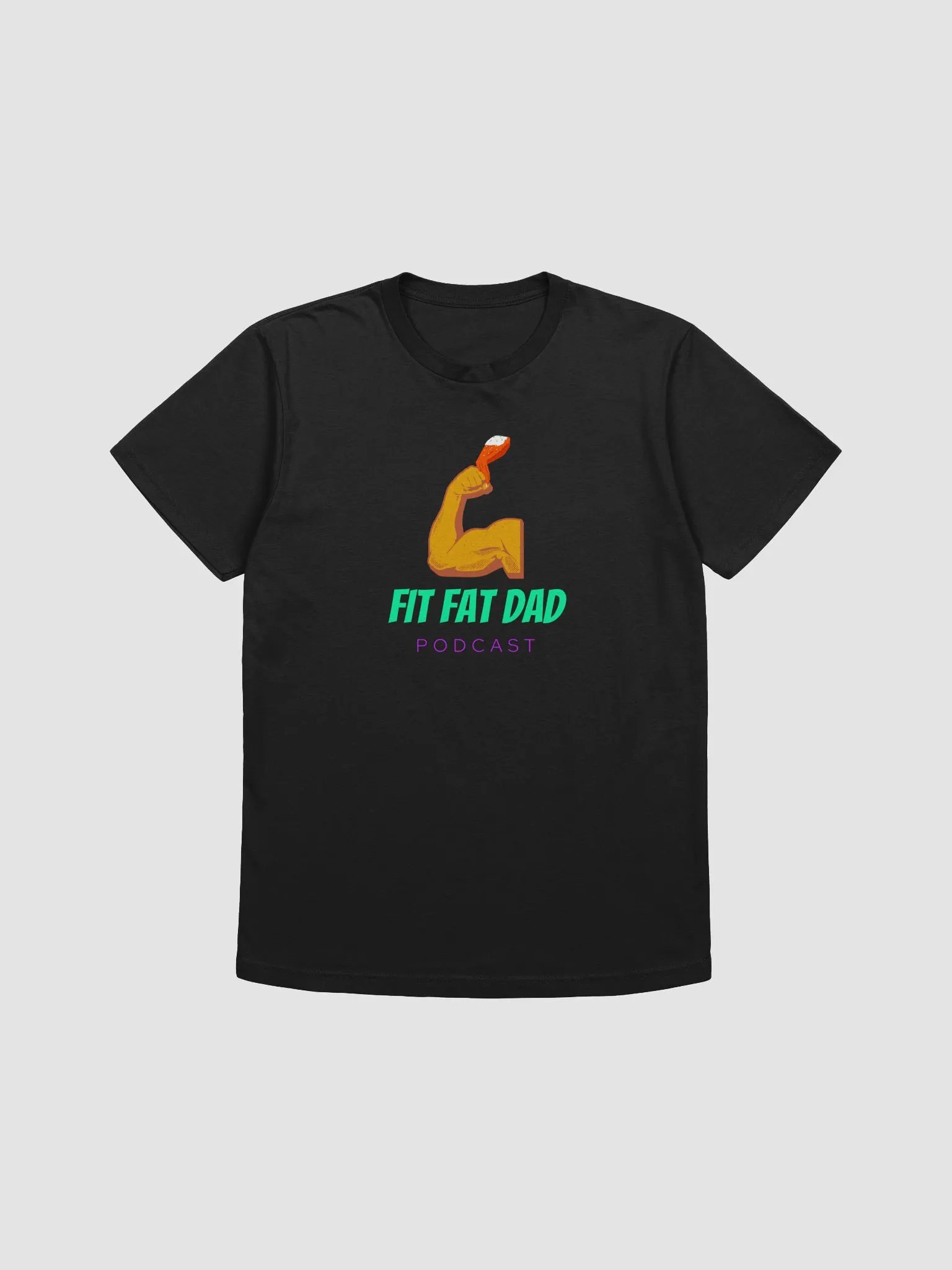 Fit Fat Dad Logo Tees product image (2)