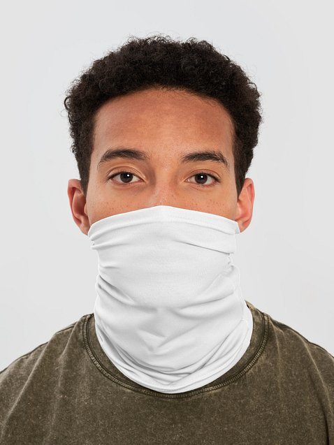 Photo showing All-Over Print Neck Gaiter