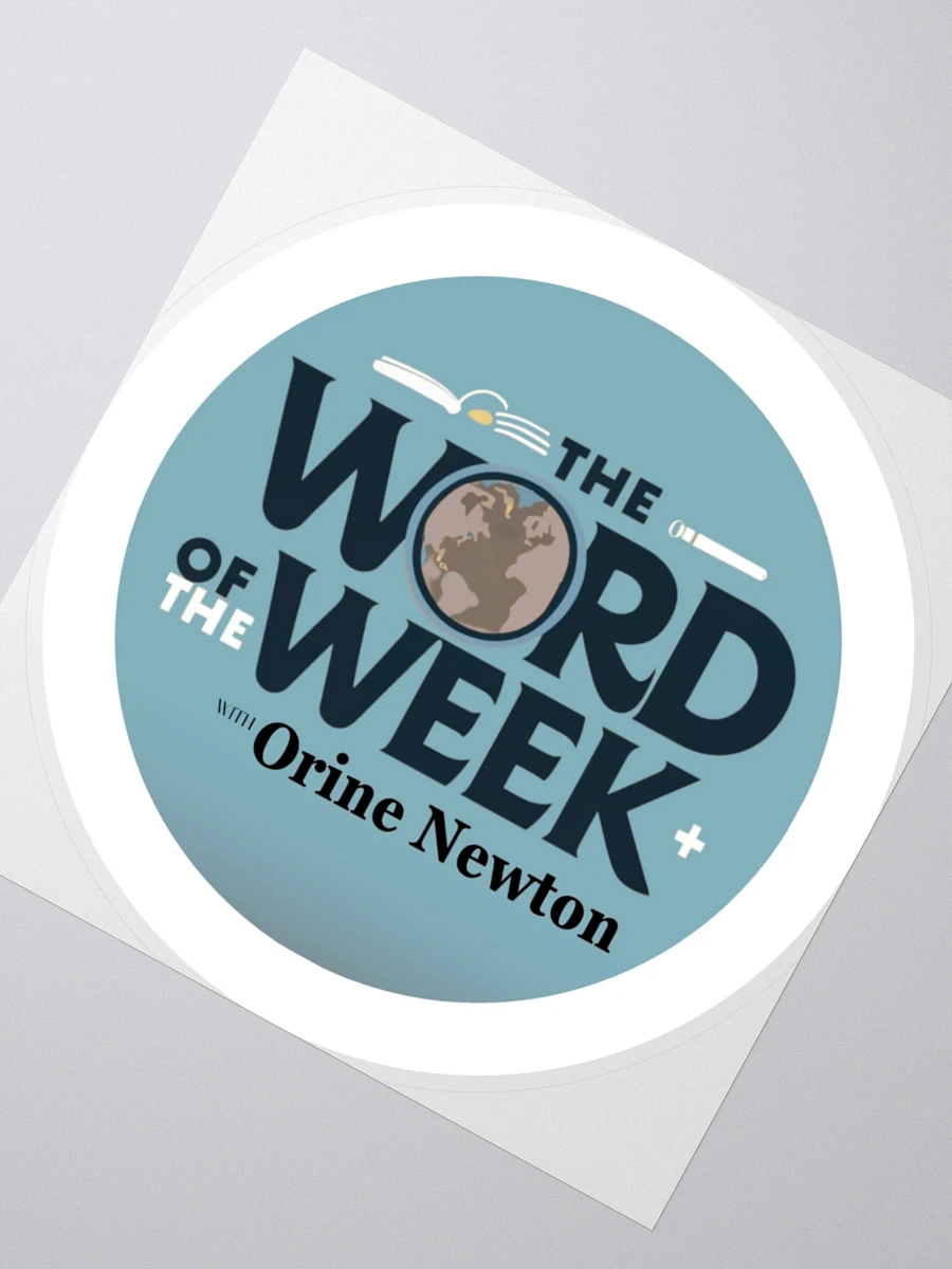 Word of the Week - Podcast Sticker product image (2)