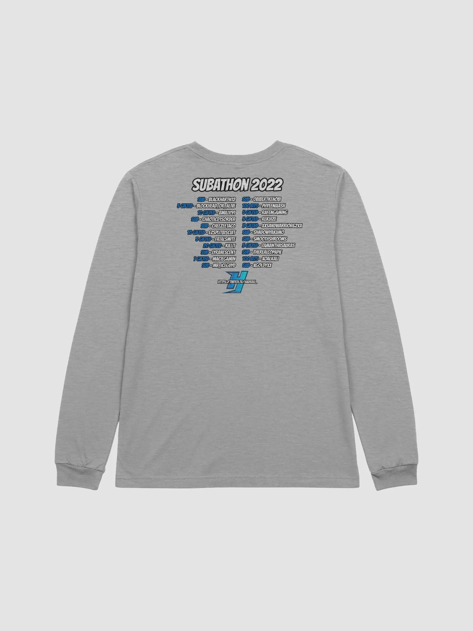 2022 Subathon Long Sleeve Shirt product image (2)