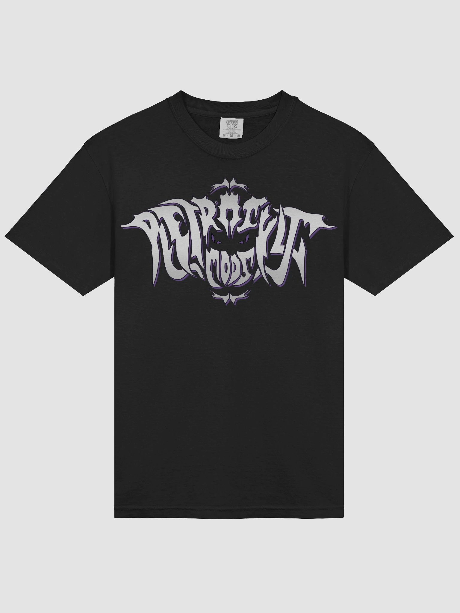 RCM Metal Logo (White Text/Purple Shadow) product image (3)