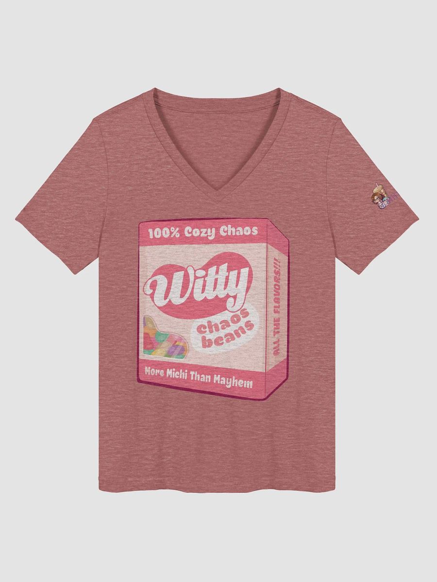 Witty Chaos Bean V-Neck product image (3)