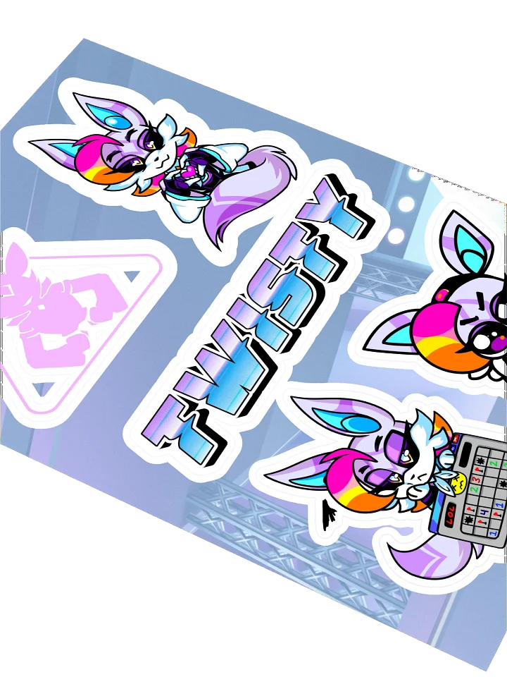 Twisty Sticker Sheet product image (2)