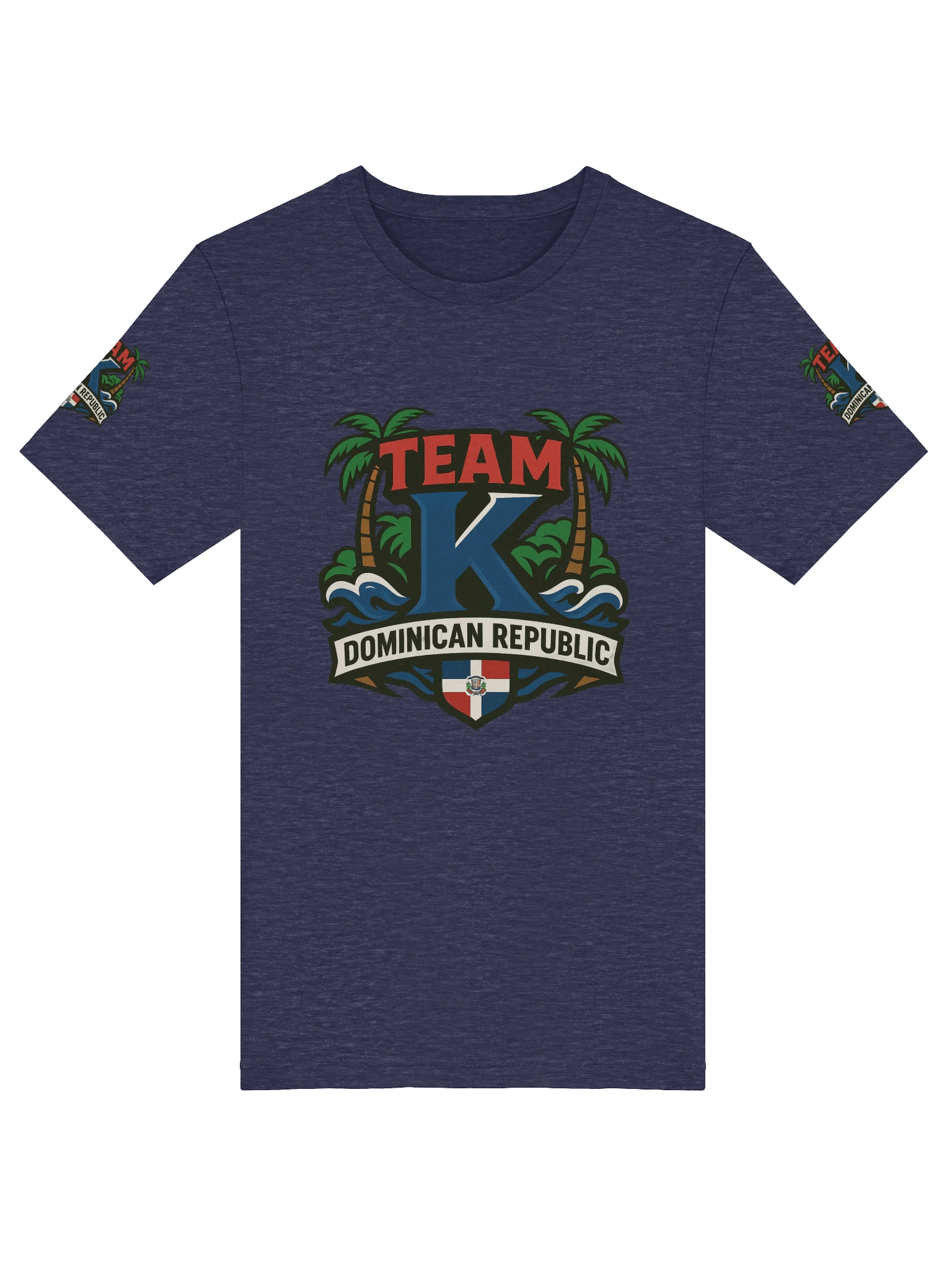 TEAM K Dominican Republic T-Shirt product image (1)