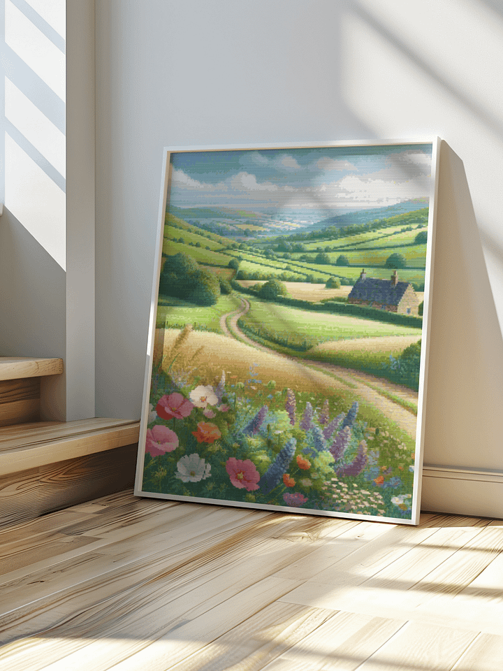 The Winding Way Cross Stitch Pattern product image (1)