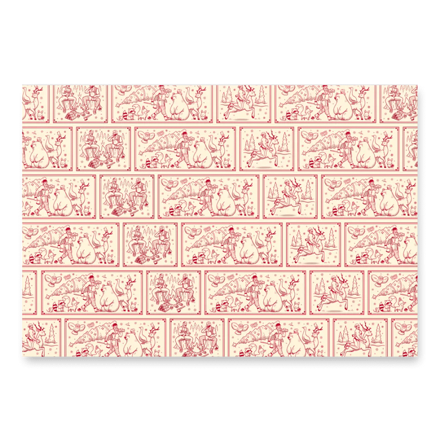 Happy Trails Gift Wrap Set product image (7)