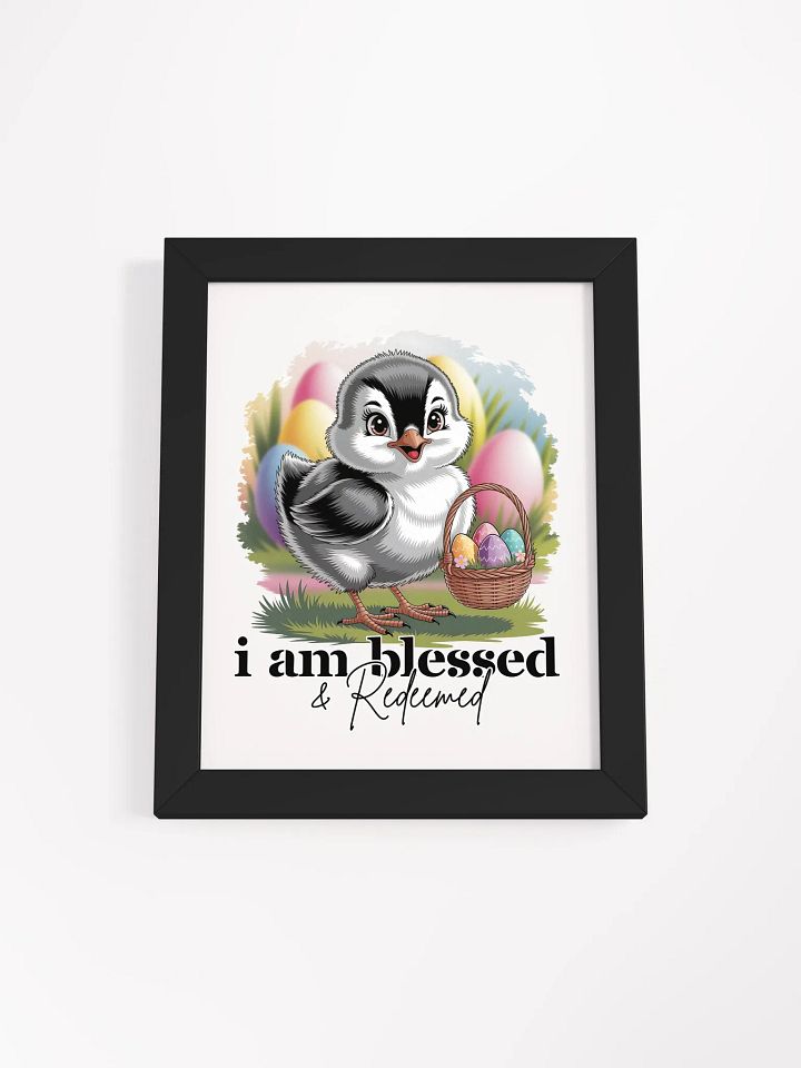 I am Blessed and Redeemed Framed Wall Art product image (2)