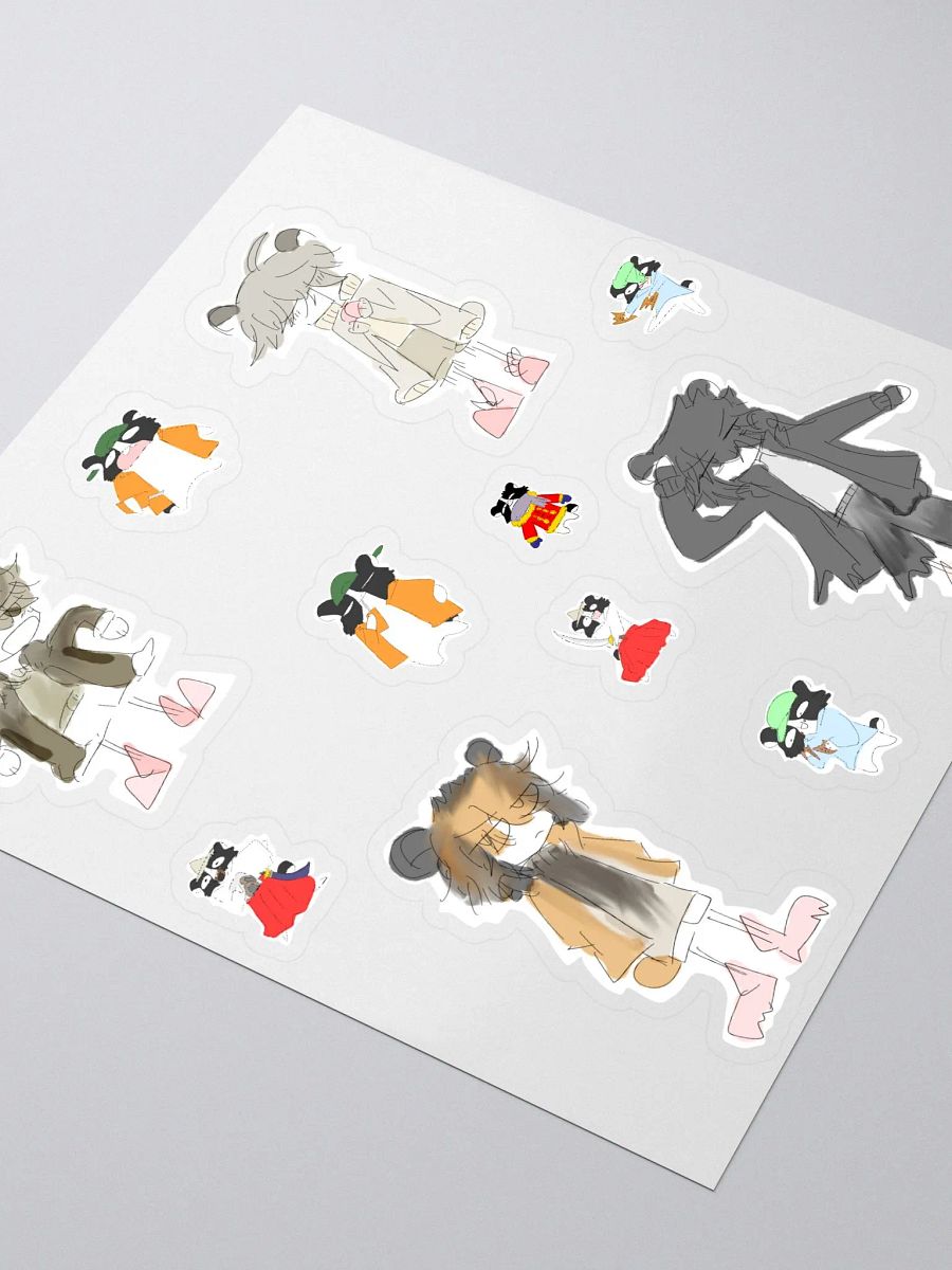 365!! daily character dictionary hamster stickers product image (3)
