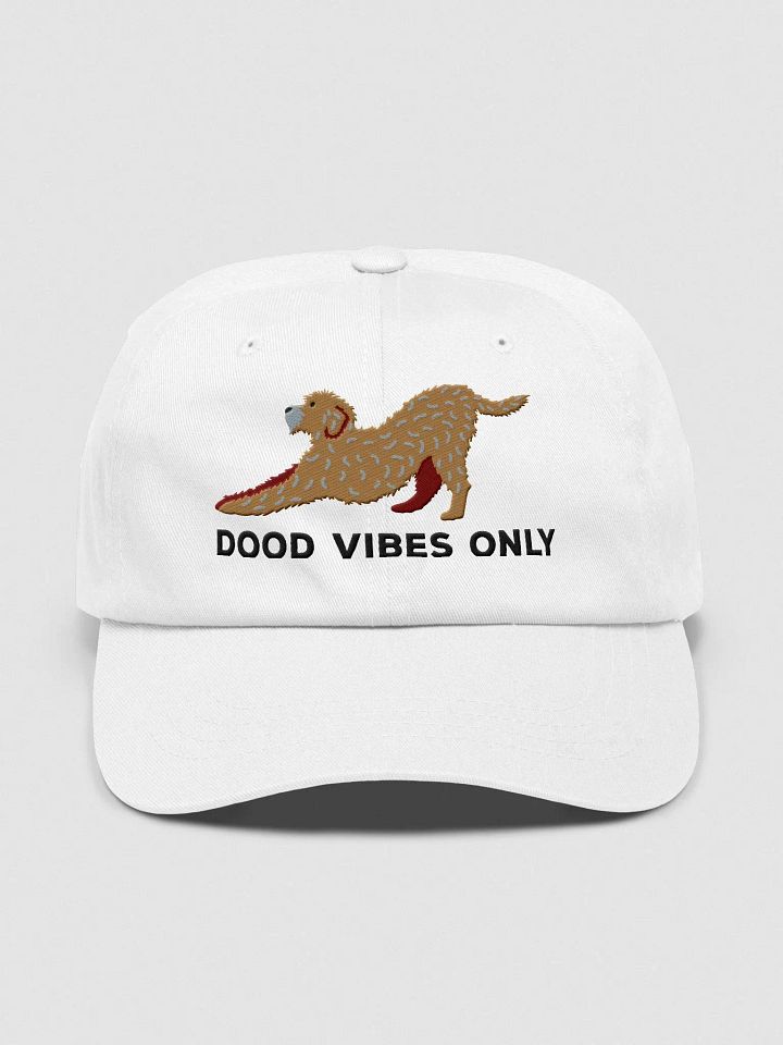 Dood Vibes Only Classic Dad Hat(Embroidered) of a Golden Doodle product image (33)