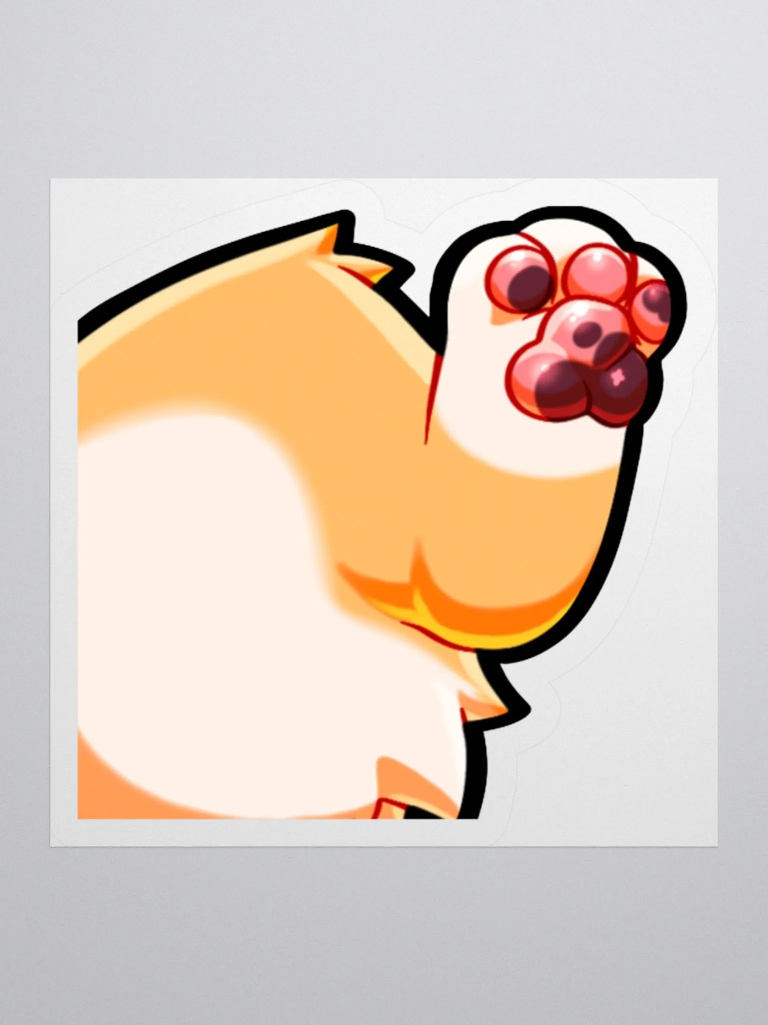 corgLEGGY STICKER product image (1)