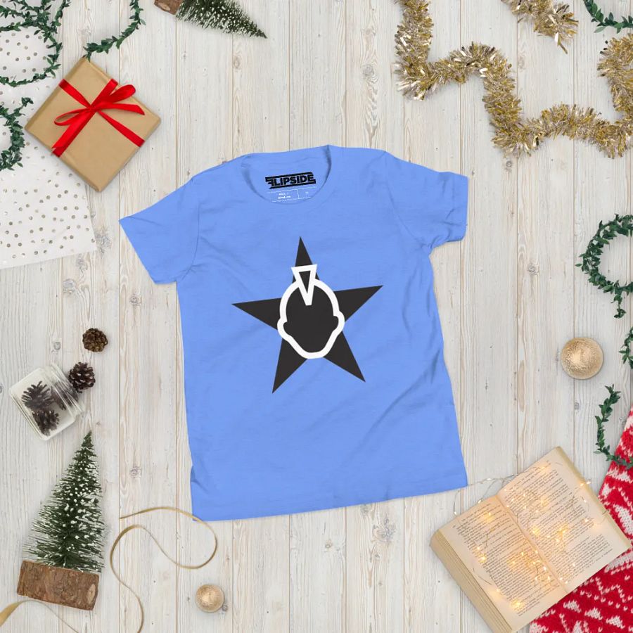 Youth Flipside Star Classic Cotton T-Shirt product image (21)