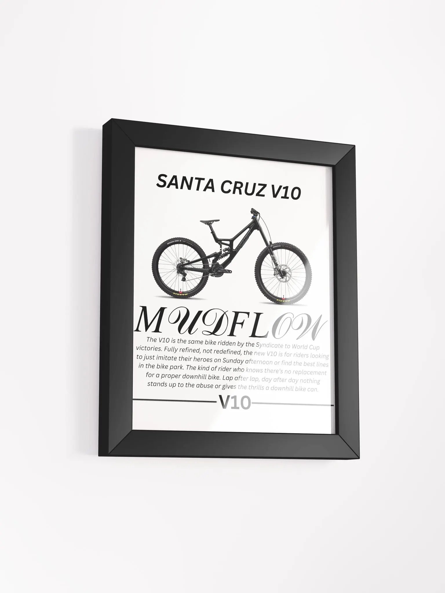 Mudflow Santa cruz V10 Posters product image (14)