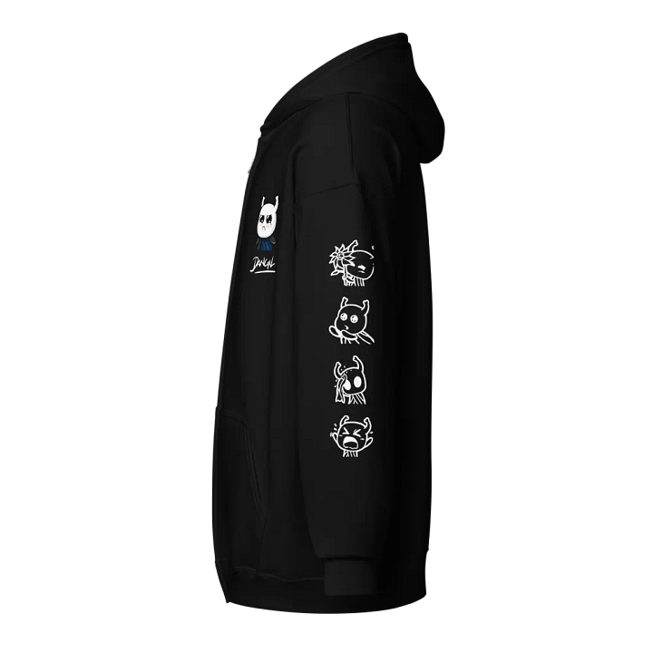 Pouting and Zipping (Zip-up Hoodie) product image (5)