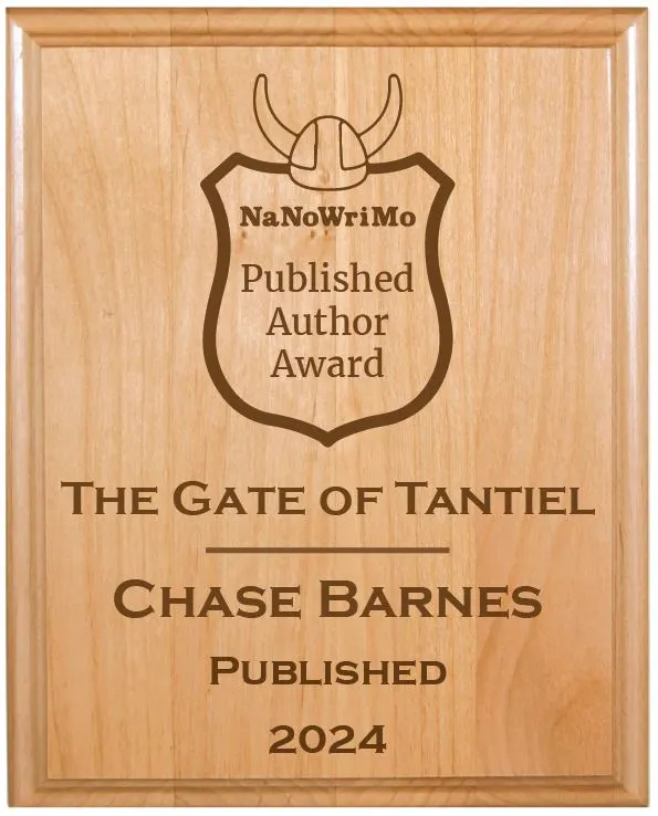 Custom Published Author Award Plaque product image (1)