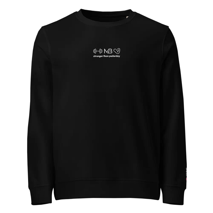stronger than yesterday Organic Sweatshirt product image (1)