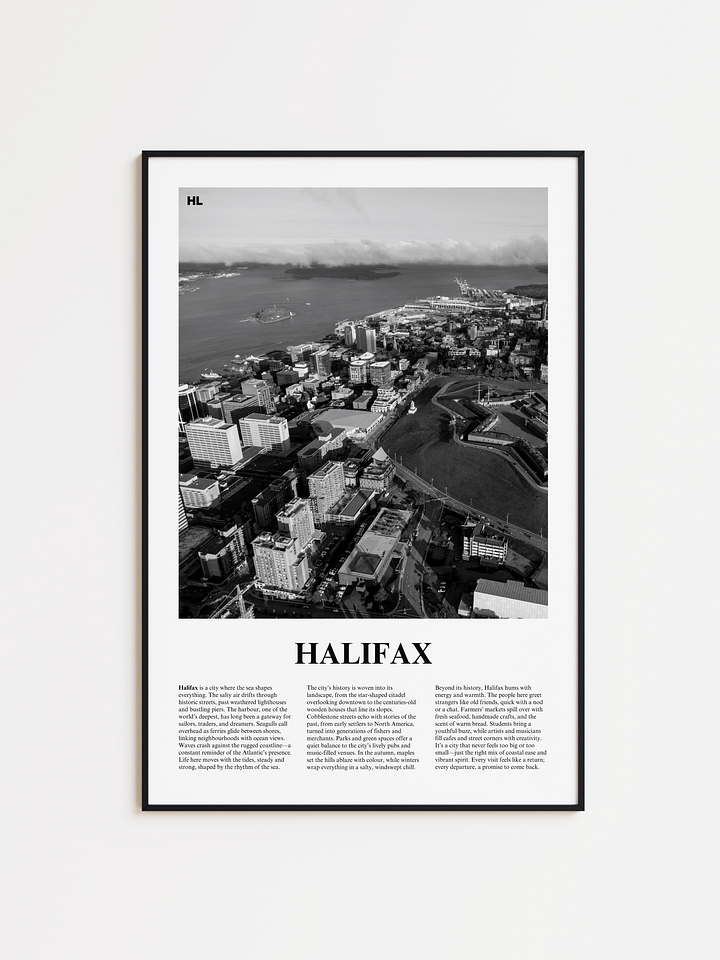 Halifax 01 Newspaper Poster product image (1)