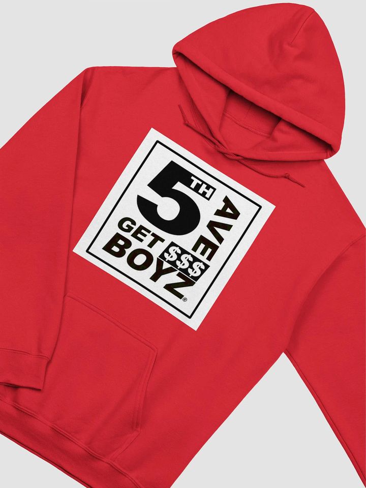5th Ave Get $$$ BOYZ Red Hood Sweater product image (2)