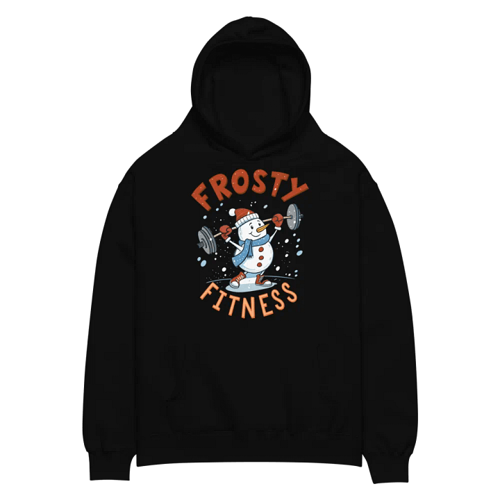Frosty Fitness Snowman Hoodie product image (6)