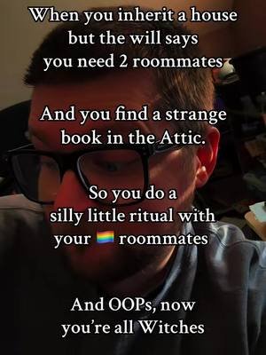 Mandrake Manor available on the TikTok shop, Kindle, Kindle unlimited, audible. Mandrake Manor is a cozy queer fantasy about three friends who inherit a house and become the neighborhood witches and defend the neighborhood against an evil HOA. It’s cute. It’s cozy. It’s queer it’s a little unhinged and it’s a lot like charmed meets desperate housewives. #queerbook #mmromance #cozyfantasy #queerromance #booktok #queerbooktok #fantasybookrecs 