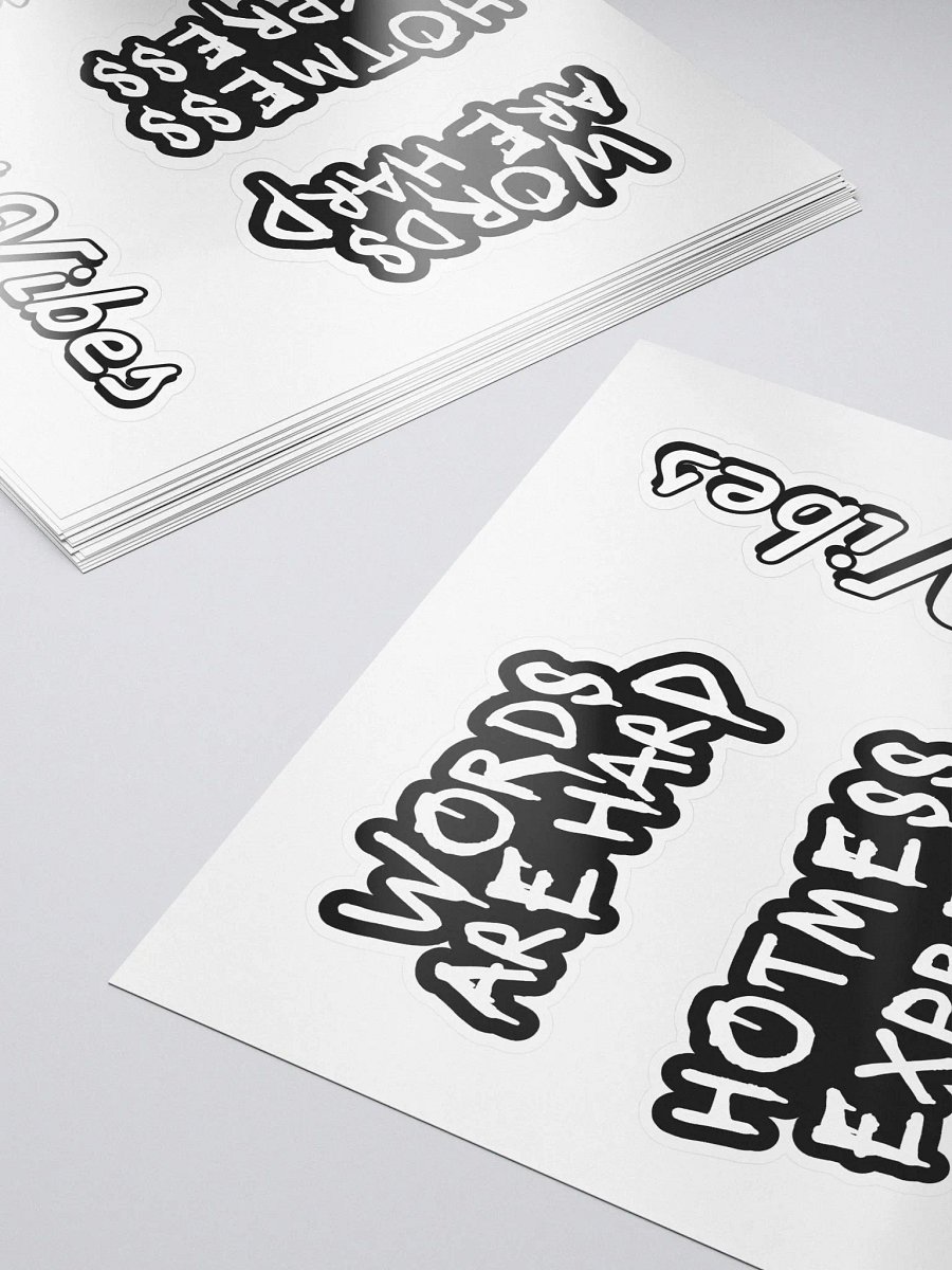 Black & White Sticker Pack product image (3)