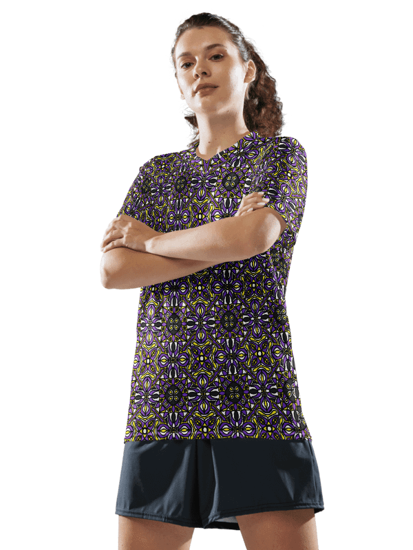 Non-Binary Abstract T - Sports Jersey product image (1)