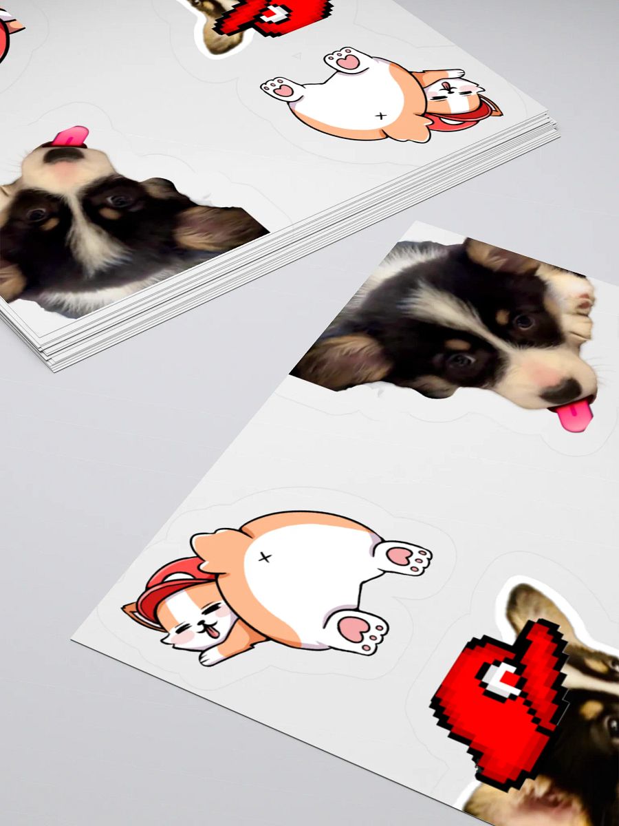 Slayer+Sparky Super Show limited print Kiss cut stickers 4-in-1 (up to 5.5" square set) product image (4)