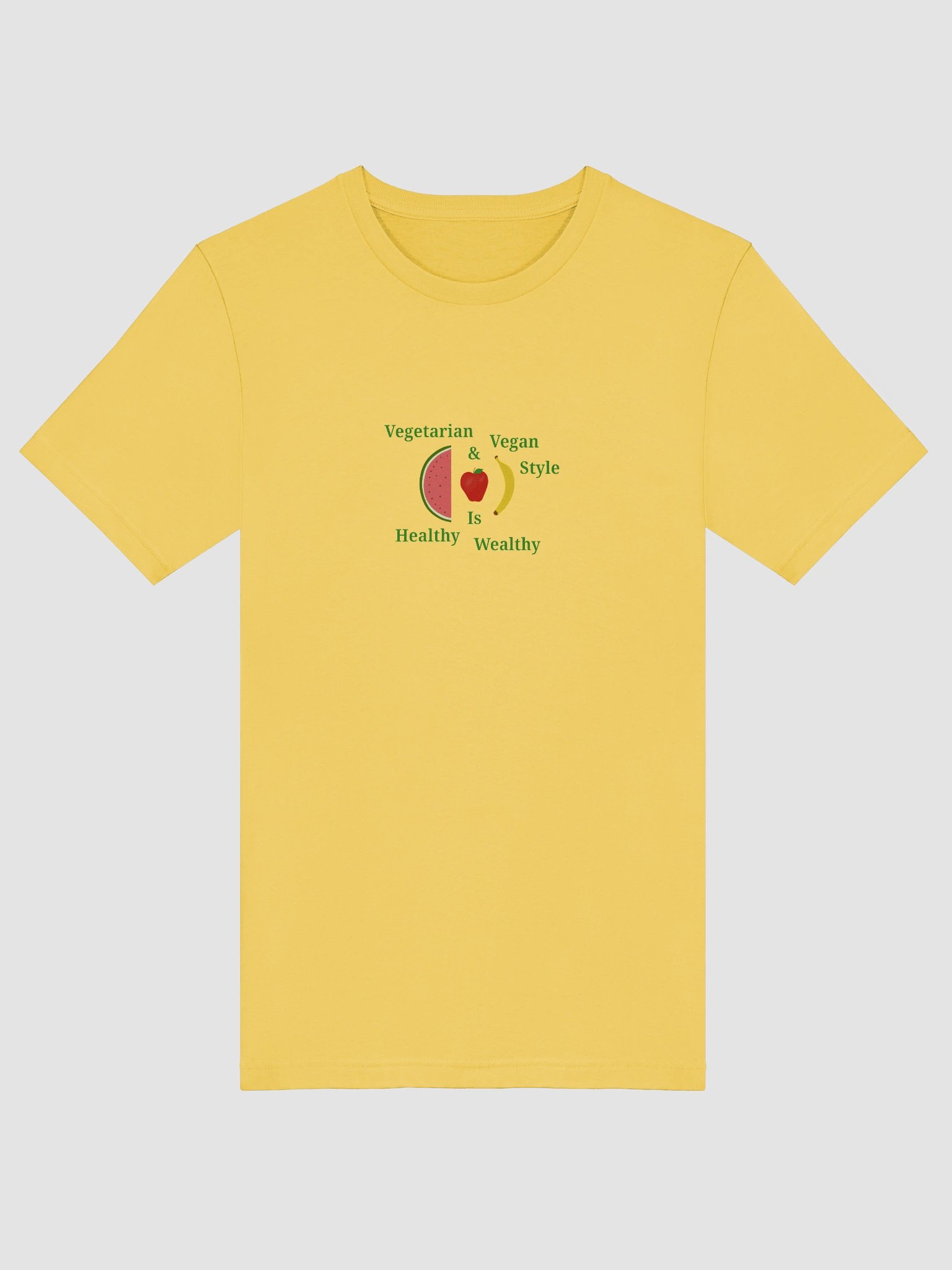 Healthy Is Wealthy Vegan T-Shirt product image (5)