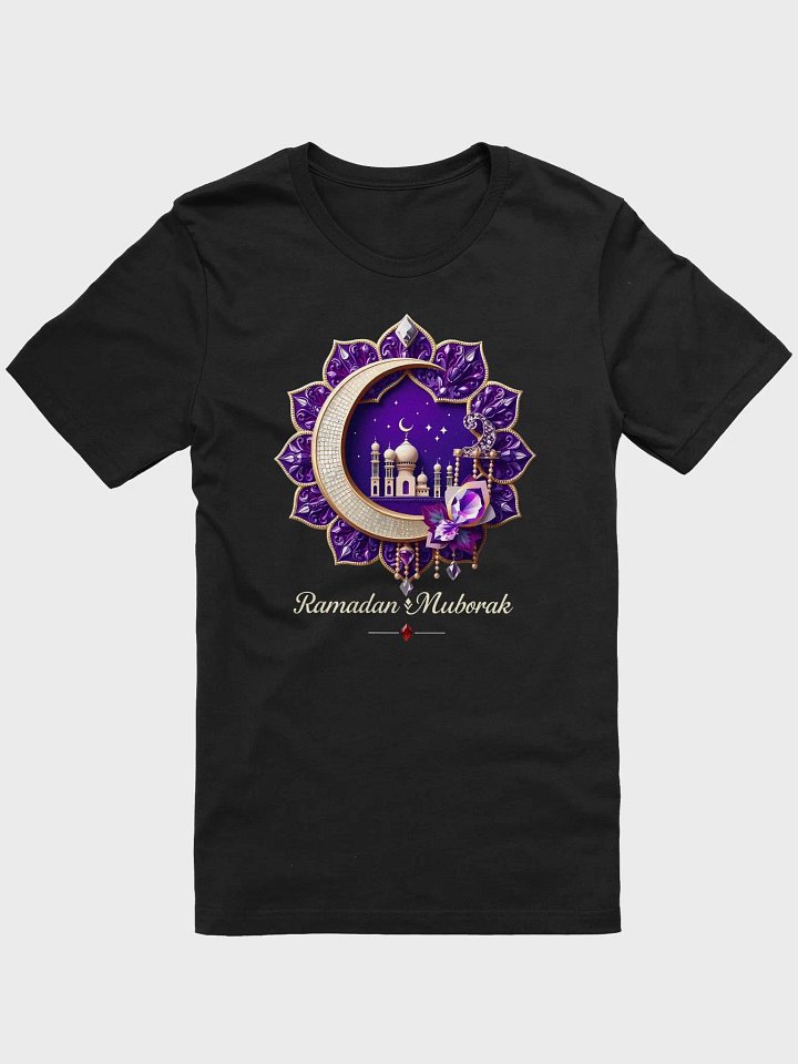 "Ramadan Radiance: Mubarak Vibes Tee" product image (1)