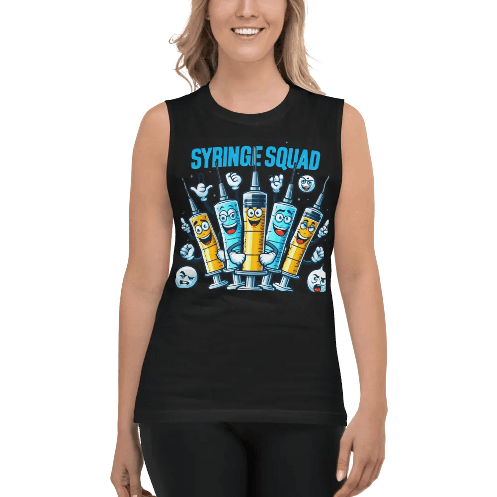 Syringe Squad Unisex Muscle Tank product image (5)