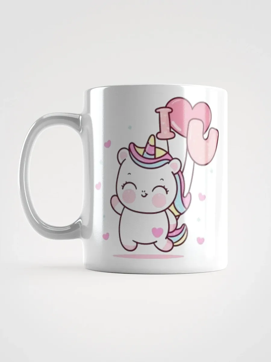 White Glossy Mug Sweet Cloud product image (6)