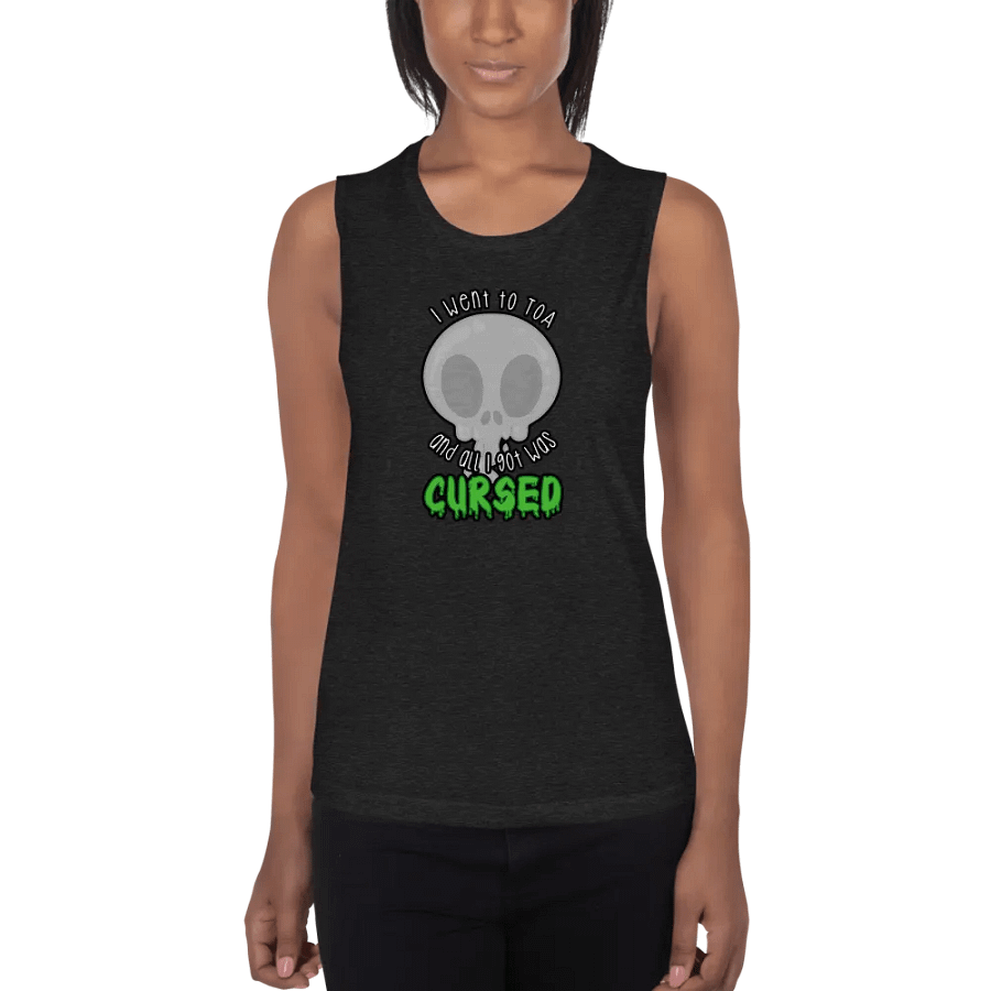 All I Got Was Cursed - Priest - Women's Style Muscle Tank product image (1)