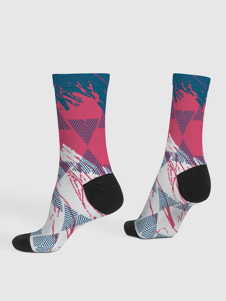 Checks | Premium Sustainable Crew Socks product image (4)