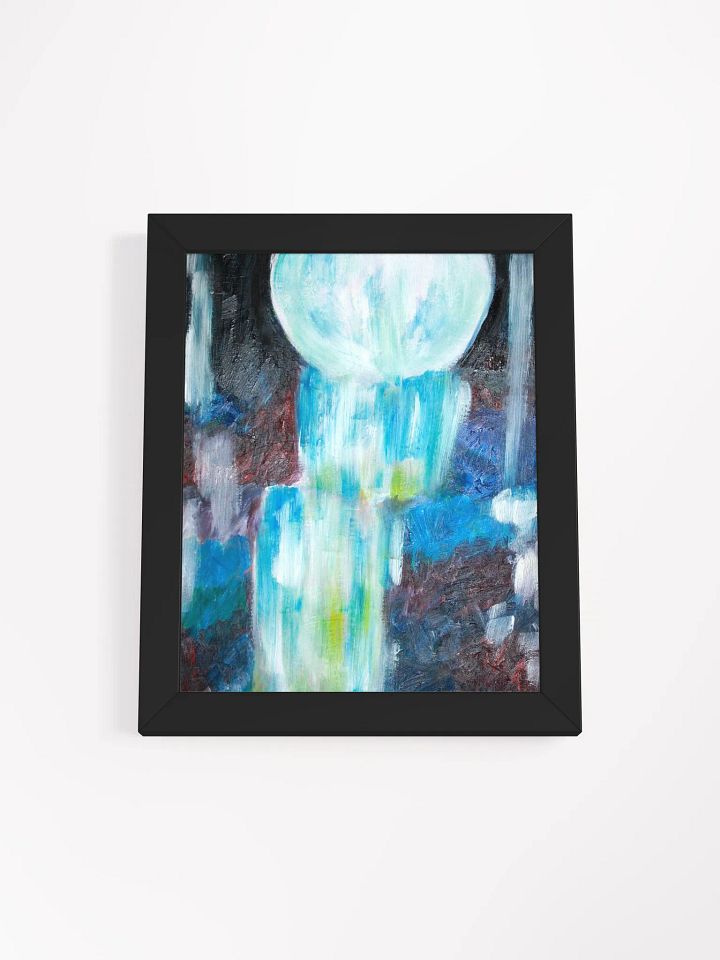 Moon Falls Framed Print product image (3)