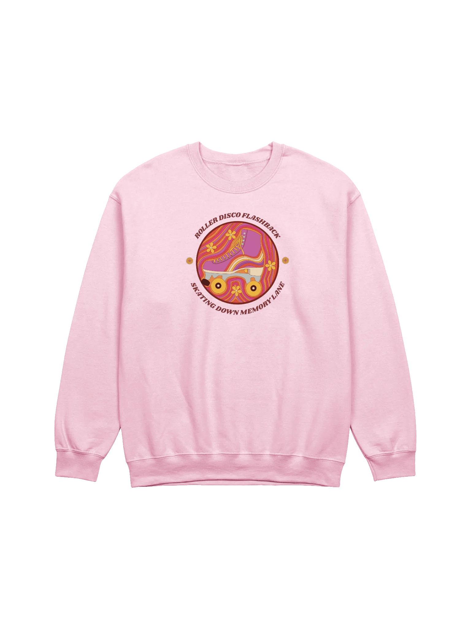 Retro Roller Skate Dream Crewneck Sweatshirt product image (1)