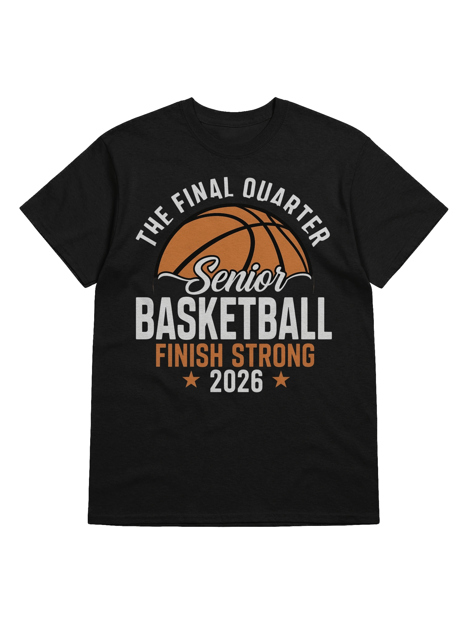 Senior Finish Strong Basketball 2026 Tee product image (17)